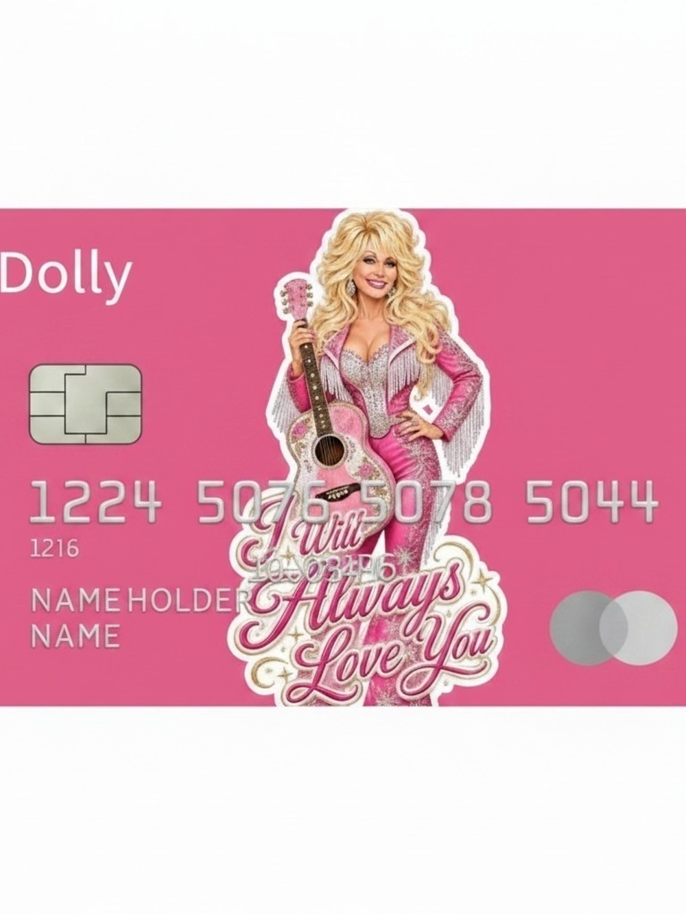 Dolly Parton Credit Card Skin